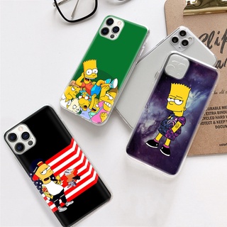 เคสโทรศัพท์มือถือแบบนิ่ม ใส ลาย Bart Simpson DV-25 สําหรับ OPPO Find x5 pro A17k A77S A78 Reno 8t 8