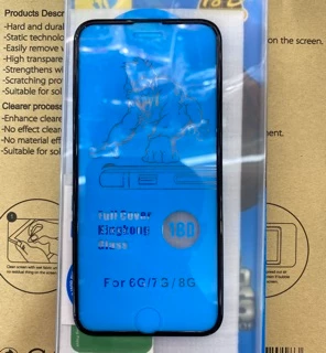 ฟิล์ม18D ขอบนูน ฟิล์มกระจกนิรภัย กันรอย For IPhoneX/XR/XSMAX/6/7/8/6Plus/7plus/8plus