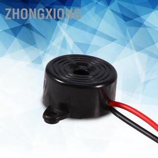 Zhongxiong 3-24V Piezo อิเล็กทรอนิกส์ Buzzer สายเคเบิ้ลเสียงเตือนความยาว 100 มม.