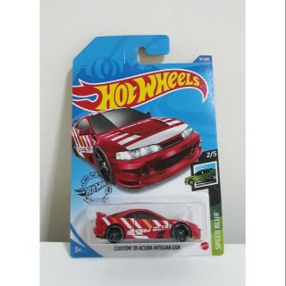 รถเหล็ก Hotwheels CUSTOM 01 ACURA INTEGRA GSR (ib012)