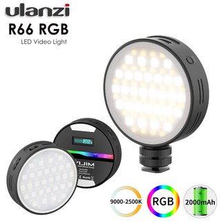 Ulanzi R66 RGB ไฟ Led ไฟวิดีโอหมุนได้ 360 Full Color สําหรับใช้ถ่ายภาพในสตูดิโอ