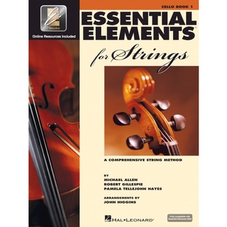 หนังสือเรียนดนตรี ESSENTIAL ELEMENTS FOR STRINGS – BOOK 1 WITH EEI Cello