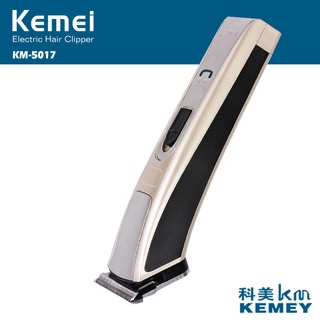 Kemei KM-5017 ปัตตาเลี่ยนตัดผมไฟฟ้า ไร้สาย ชาร์จไฟได้ สําหรับผู้ชาย