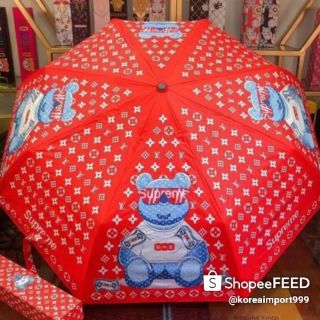 Louis Vuitton X Supreme Monogram Bear Print Umbrella