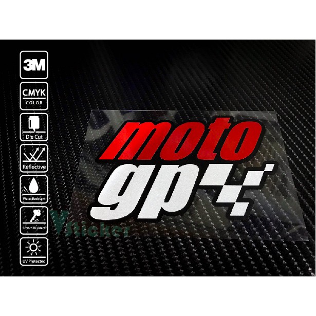 สติ๊กเกอร์ Sticker MotoGP 018