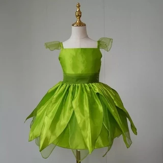 พร้อมส่ง ชุดทิงเกอร์เบลล์ ชุดนางฟ้าทิงเกอร์เบลล์เด็ก Tinkerbell costume
