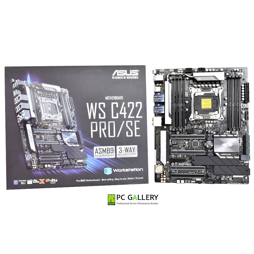 เมนบอร์ด LGA 2066 Intel Xeon ASUS WS C422 PRO/SE