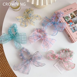 เชือกผม โบว์ผูกผม สีหวาน น่ารัก สำหรับผู้หญิง C163