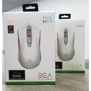 𓊆 ส่งไวทันใจ พร้อมส่งจ้า💖😋 𓊇EGA Type M10 Gaming Mouse มีไฟ Spectrum Lightning