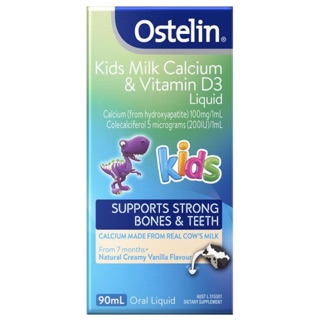 Ostelin Kids Milk Calcium &amp; Vitamin D3 Liquid 90ml