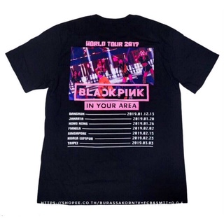 เสื้อยืดblackpink in your area - world tour 2017. blackpink t shirts EPXA