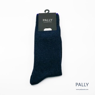 PALLY : ถุงเท้าธุรกิจ (Daily Business Socks) สีน้ำเงิน (1344)