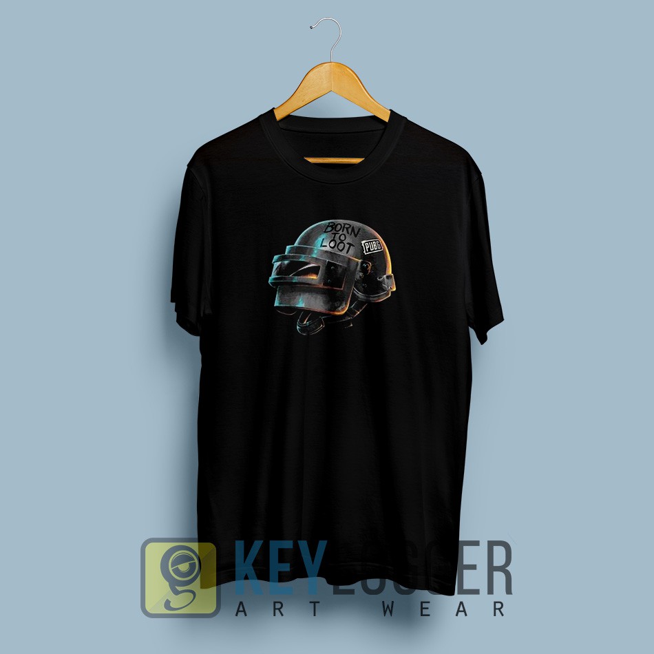 Cool PUBG Gamer เสื้อยืดหมวกกันน็อค 13 a4