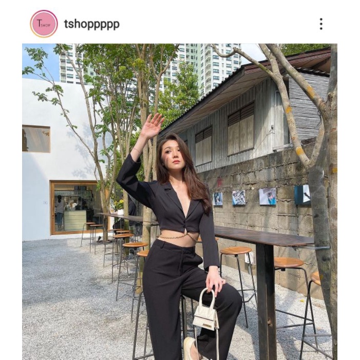 เสื้อครอปสูท ไอจี Tshopppp