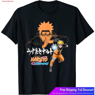 เสื้อยืดแขนสั้น Naruto Shippuden Naruto Jutsu Closeup With Kanji T-Shirt Popular T-shirts