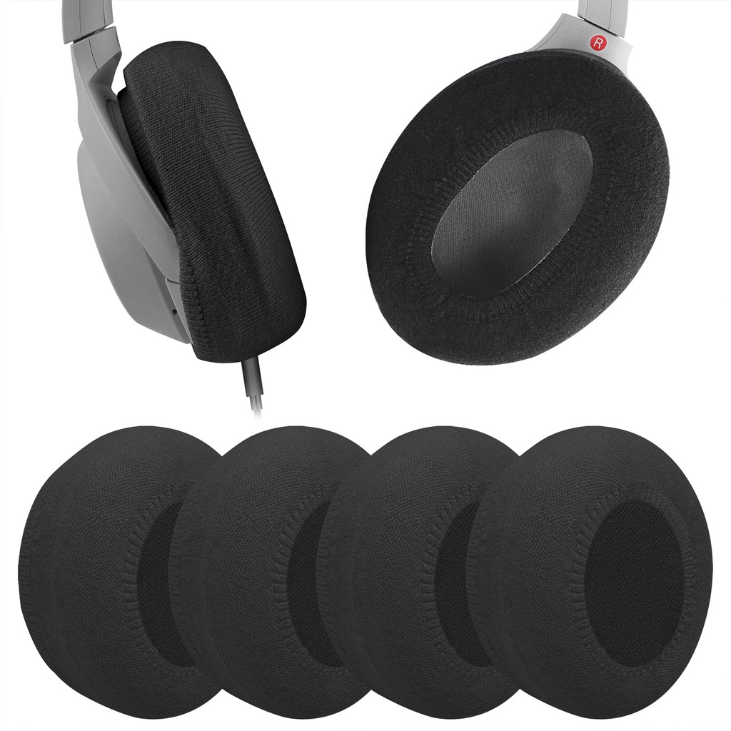 Geekria แผ่นครอบหูฟัง ผ้าถัก ยืดหยุ่น สําหรับ Sony WH1000XM5 WH1000XM4 3.14 นิ้ว -4.33 นิ้ว