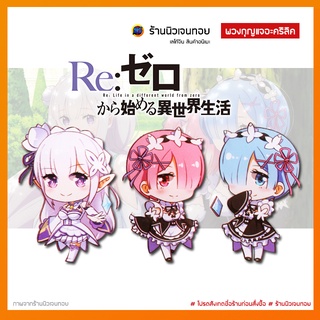 (พร้อมส่งในไทย) พวงกุญแจการ์ตูนอนิเมะ Re：ゼロから始める異世界生活