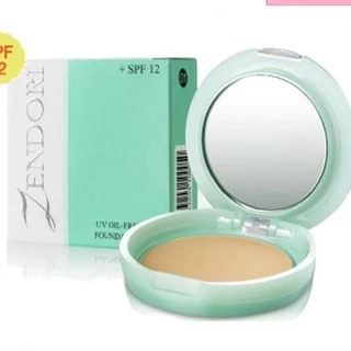 (ยกแพค/6 ตลับ) Zendori UV Oil-Free Foundation SPF12+ 10g เซนโดริ ยูวี ออยล์ฟรี ฟาวเดชั่น แป้งเซนโดริผสมรองพื้น