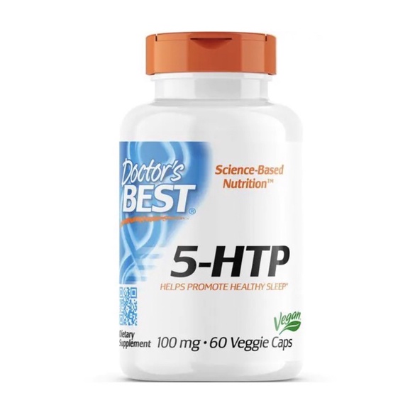 Exp. 02/27 พร้อมส่งจาก Doctor's Best 5-HTP 100 mg 60 Veggie Capsules