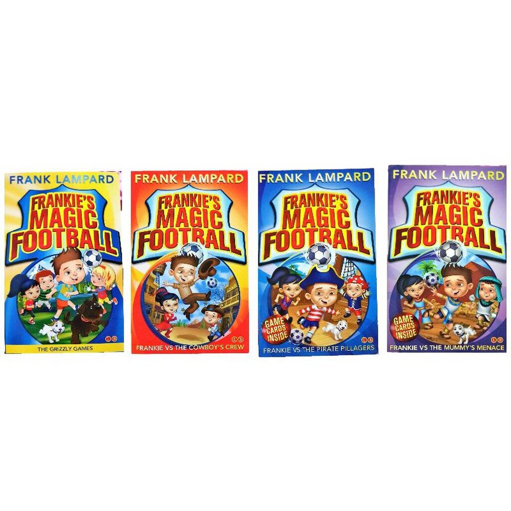 วรรณกรรมเยาวชน FRANKIE'S MAGIC FOOTBALL by FRANK LAMPARD For Age 7+ (มือสอง สภาพใหม่)