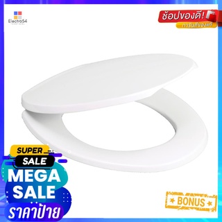 ฝารองนั่งพลาสติก AMERICAN STANDARD TF-4800000-WT สีขาวPLASTIC TOILET SEAT AMERICAN STANDARD TF-4800000-WT WHITE