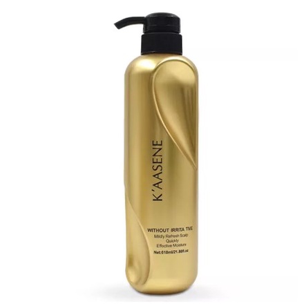 KAASENE Keratin Argan Oil Mask เคราติน เคลือบแก้ว สีทอง คาซินี่ เคราติน เคลือบแก้ว แว๊กเงาผม 3in1  ไ