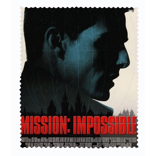 สั่งทำ ผ้าเช็ดแว่นตา ผ้าเช็ดแว่น ผ้าเช็ดเลนส์ ผ้าเช็ดจอ ภาพยนตร์ หนัง MISSION IMPOSSIBLE ฝ่าปฏิบัติการสะท้านโลก