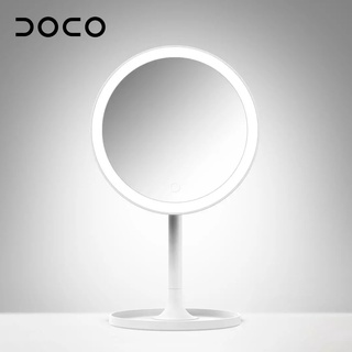 LEDs Makeup Mirror Light Touching Control USB Rechargeable Motion Sensor Dimmable 3 Lighting Colors Eye Protection Night Light for Dresser Table