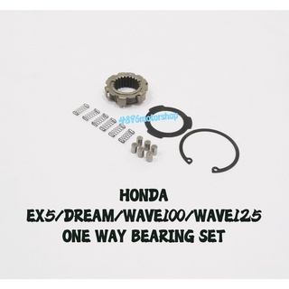 คลัตช์แบริ่งทางเดียว สําหรับ HONDA EX5 DREAM WAVE100 WAVE 100 WAVE 125 WAVE125