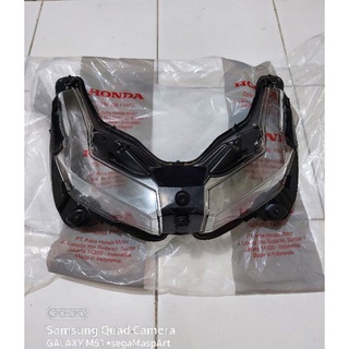 Mika กรอบไฟหน้าคิ้ว สะท้อนแสง สําหรับ Honda ADV 150k0w Original Koito