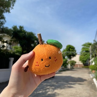 ของเล่นแมว ตุ๊กตามาทาทาบิรูปส้ม🍊 แคทนิป ไม้มาทาทาบิ