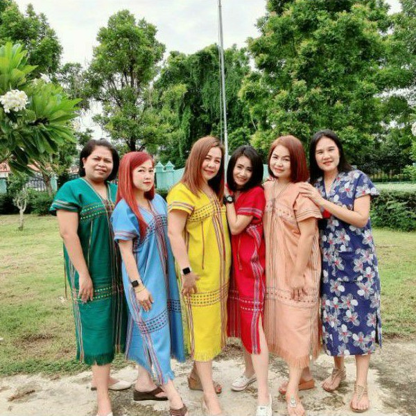 ชุดกะเหรี่ยงผ้าทอ​ ชุดกะเหรี่ยงแฟชั่นสุดชิค