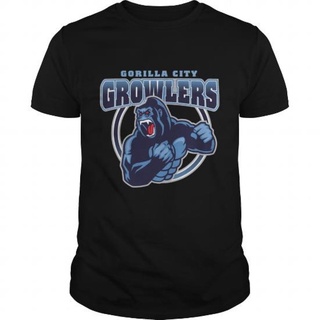 [S-5XL]เสื้อยืด แบบนิ่ม พิมพ์ลาย Gildan Softstyle สําหรับทุกเพศ Gorilla City Growlers1