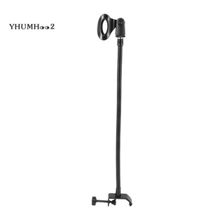 Flexible Gooseneck Microphone Stand with Desk Clamp for Radio Broadcasting Studio, Live Broadcast Equipment, Stations