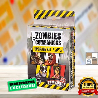 Zombicide (2nd Edition): Zombies &amp; Companions Upgrade Kit Boardgame [ของแท้] [Kickstarter Exclusive]