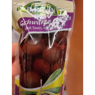 Feinkost Dittmann Schwarze 125g มะกอกดำในน้ำเกลือ