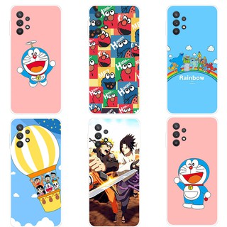 Soft Case Samsung Galaxy A32 4G 5G ปลอกซิลิโคน Samsung A32 4G A324G 5G Casing TPU Animated Painted Back Cover "