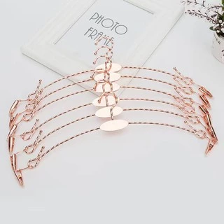 พร้อมส่ง!!ราคา 10 ชิ้น ไม้แขวนเสื้อมีที่หนีบ ยาว27.5สามารถหนีบเสื้อผ้าชิ้นเล็กๆหรือเสื้อชั้นในกางเกงในได้