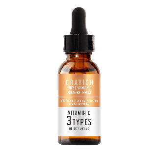 [ลดทันที 50 กรอกโค้ด FHLJVSH] Gravich Triple Vitamin C Booster Serum 30 ml เซรั่มวิตามินซี ผิวกระจ่างใส ลดความหมองคล้ำ