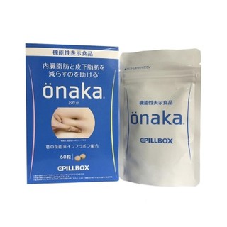 PILLBOX ONAKA Reduces Belly Fat Dietary Nutrients 60 Tablets