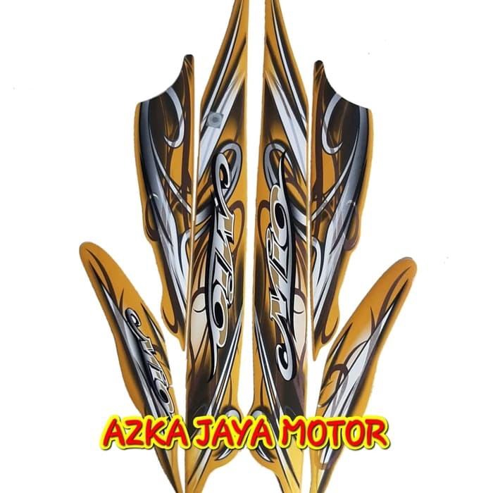 Yamaha Mio Smile Gold Full Body Striping/สติ๊กเกอร์