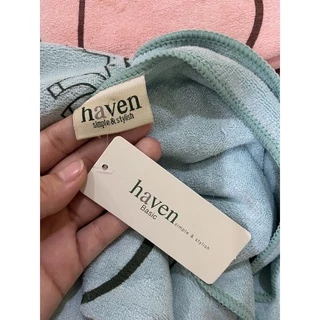 ✨Haven แท้ 💯 ✨ผ้าขนหนูนาโนและไมโครไฟเบอร์ผืนใหญ่ ขนาด 28*56 นิ้ว