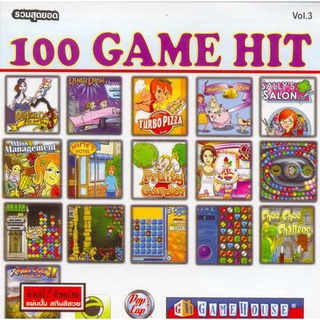 แผ่นเกมส์ คอมพิวเตอร์ PC รวมสุดยอด 100 GAME HIT Vol.3 ( 1 CD )