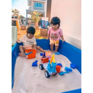 30 กก./ถุง ทรายเด็ก ยี่ห้อ sandcastle ของแท้ ทรายขาว ฆ่าเชื้อสำหรับเด็กภูมิแพ้ ปลอดภัย ขายอันดับ 1