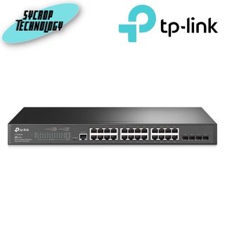 Gigabit Switching Hub 24 Port TP-LINK T2600G-28TS TL-SG3428 (18,+ 4 SFP ,+1 Console) ประกันศูนย์ เช็คสินค้าก่อนสั่งซื้