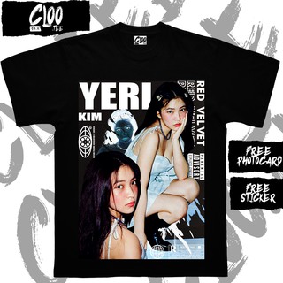 เสื้อยืด พิมพ์ลาย Kpop YERI RED VELVET CLOO.TEE