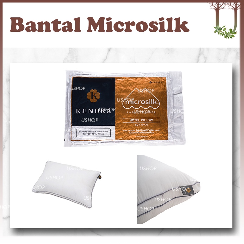 KENDRA - หมอนไมโครซิลค์ / หมอนข้าง - Super SIlicon เกรดคุณภาพ AAA BTLMIC USHOP