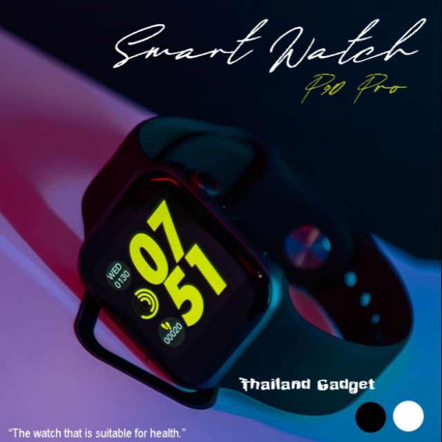 Smart Watch Series 4 W54/FB5-P90Pro นาฬิกาอัจฉริยะคุยโทรศัพท์ได้ รองรับภาษาไทย สัมผัสเต็มจอ ของแท้ 100% ***