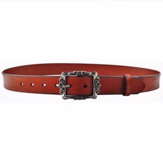 Fin 1 เข็มขัดผู้หญิง Womens Belt รุ่น Luise 135Z - สีน้ำตาล