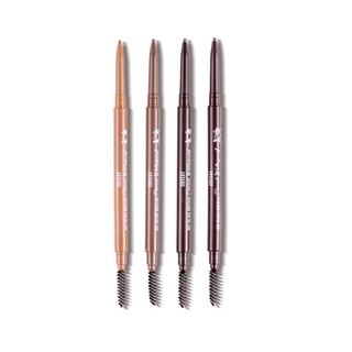 MILLE ดินสอเขียนคิ้วหัวเล็ก 6D SLIM BROW PENCIL WATERPROOF ขนาด 1.5 mm.